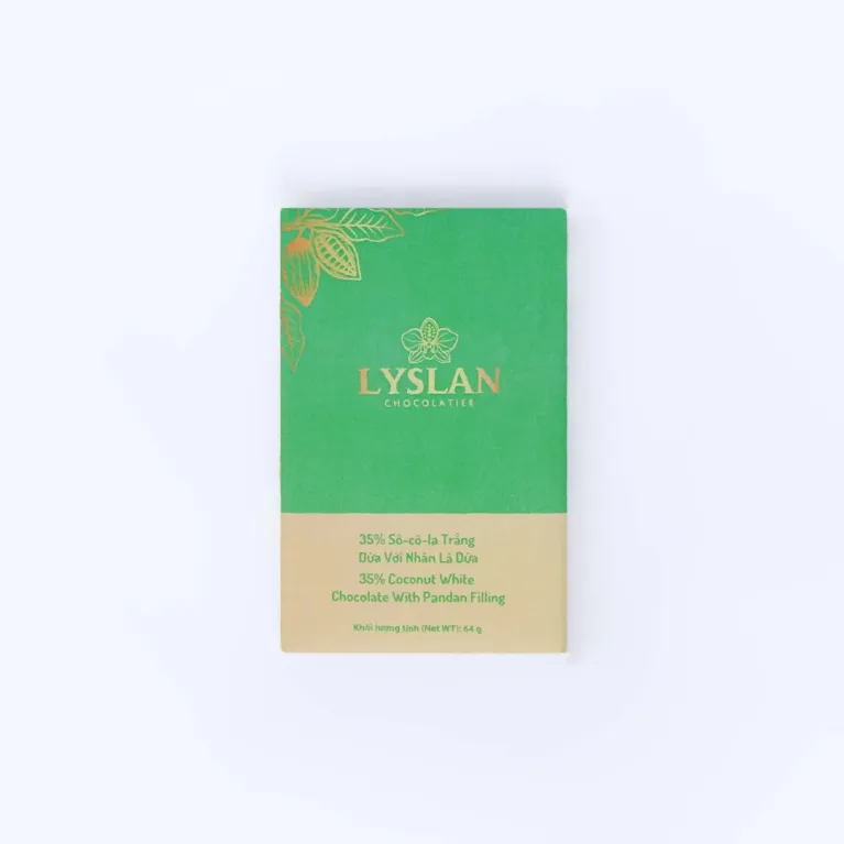 Socola đen nhân hạt bí 68% 64gr với hương vị mạnh mẽ từ đồng bằng, socola đen đậm đà từ cacao Việt Nam miền Tây làm quà tặng đặc sản Việt Nam đặc trưng