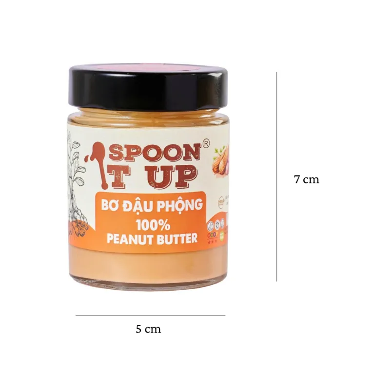 Quang Nam 100% pure peanut butter unique original flavor, no sugar no oil vegan health gift healthy snack light eating as Vietnamese specialty