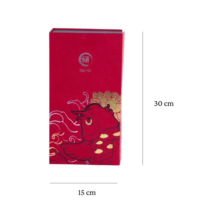 Hộp quà Trung Thu An Khang ấm áp mùa đoàn viên, set quà bánh Trung Thu cùng trà lài hộp quà kèm túi cao cấp quà tặng doanh nghiệp
