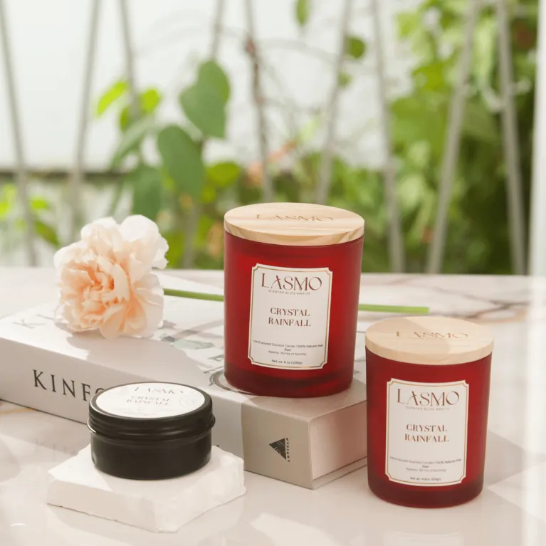 Set quà tặng nến thơm "Crystal Rainfall" với hương mưa tháng Sáu, hộp quà sang trọng, tinh dầu thiên nhiên lành tính, lựa chọn quà sinh nhật cao cấpSet quà tặng nến thơm "Crystal Rainfall" với hương mưa tháng Sáu, hộp quà sang trọng, tinh dầu thiên nhiên lành tính, lựa chọn quà sinh nhật cao cấp