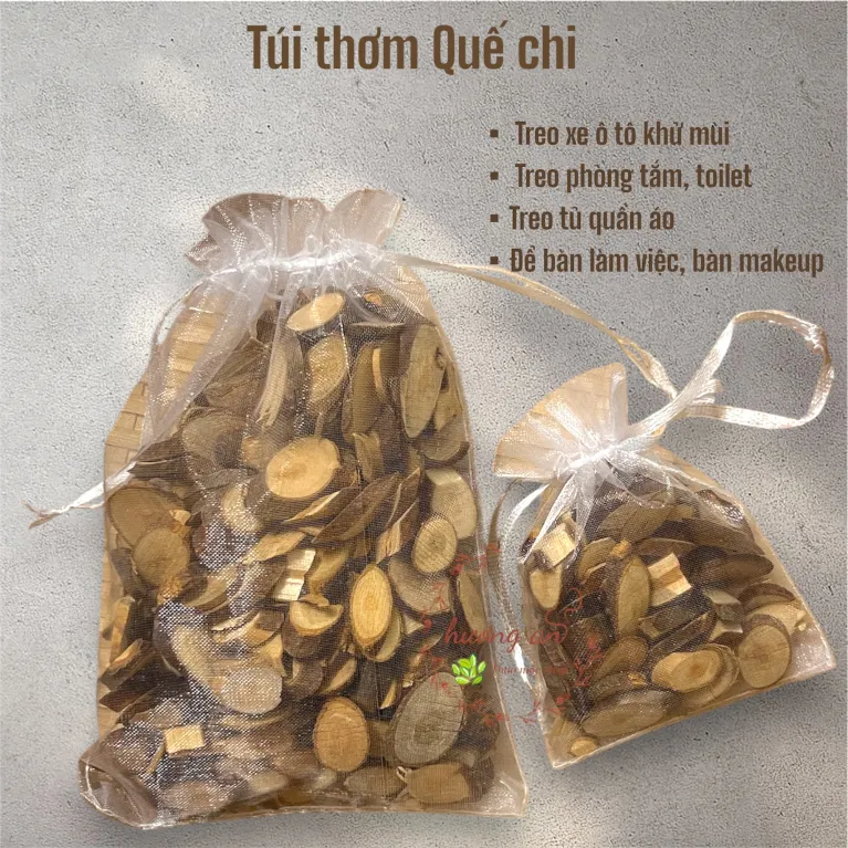 Cinnamon scented sachet fragrant every corner of home, car hanging scent bag toilet room fragrance pouch natural herbs as aromatic gift