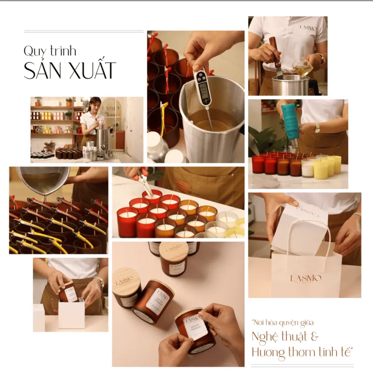 Set quà tặng nến thơm Tranquil Essence hương thiền thư giãn, nến thơm sáp thiên nhiên hương thơm tinh tế quà sinh nhật tân gia sang trọng