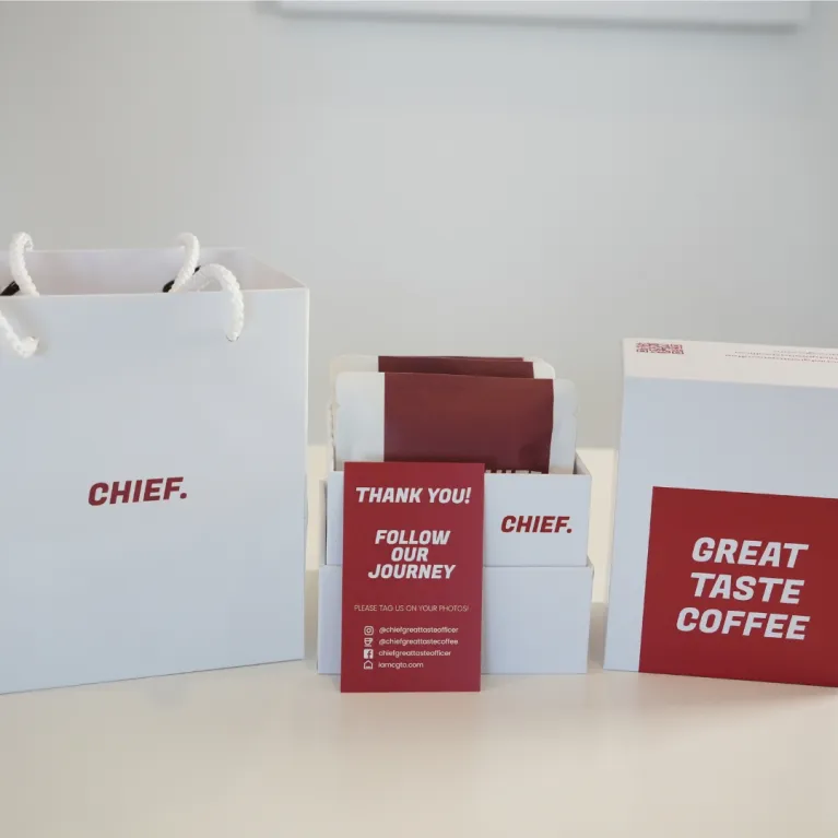 Cà phê túi lọc Great Taste hộp 10 túi lọc hương vị thượng hạng, hạt Arabica Việt Nam và Ethiopia  - Cà phê cao cấp quà tặng đồng nghiệp