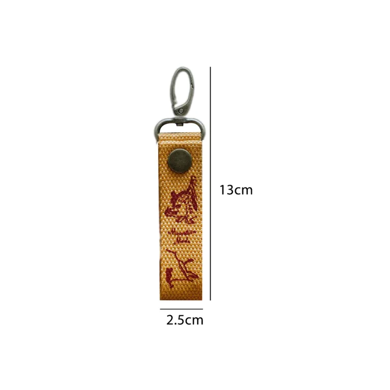 Móc khóa vải Salaxsaler chuyến đi an toàn và phong cách, móc khóa cao cấp du lịch tiện lợi họa tiết sáng tạo quà lưu niệm Việt Nam