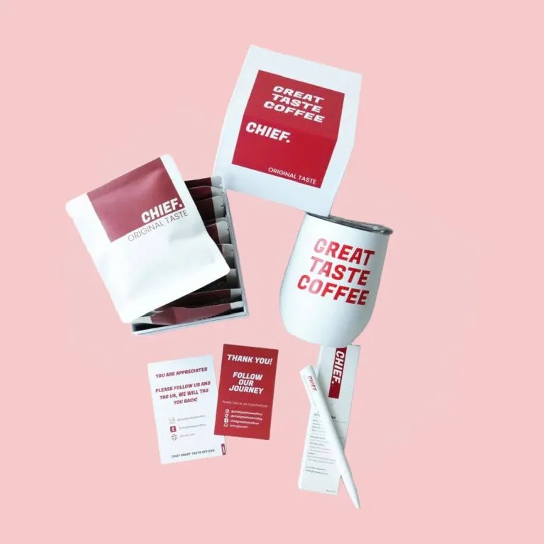 Great Taste Coffee gift set delicious flavor perfectly preserved here, stainless steel coffee cup modern design as gift for colleague corporate giftGreat Taste Coffee gift set delicious flavor perfectly preserved here, stainless steel coffee cup modern design as gift for colleague corporate gift