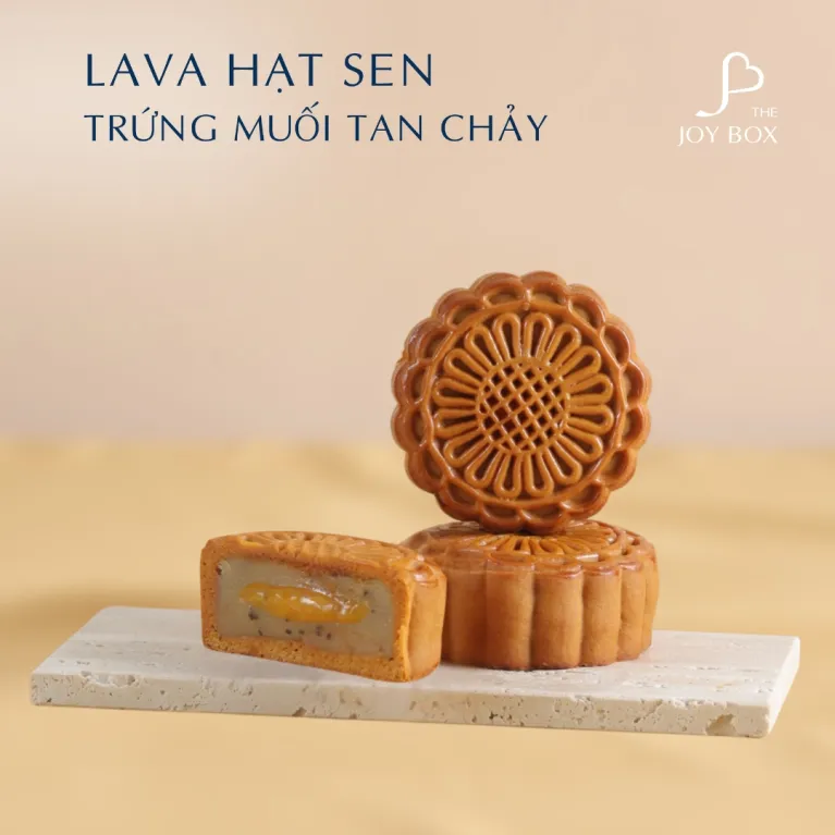 Hộp quà Trung Thu Nguyệt Viên Phúc tròn đầy khoảnh khắc đoàn viên, hộp quà mây nhung với bánh Trung Thu và trà quà tặng doanh nghiệp thiết kế riêng