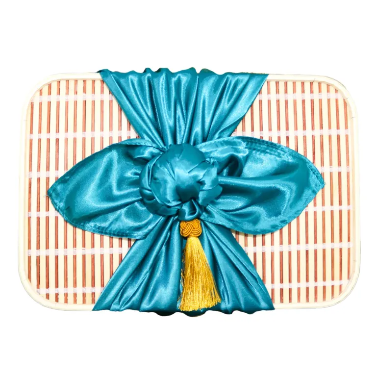 Hộp quà Trung Thu An Bình, êm ấm mùa trăng, set 2 bánh và bộ ấm trà, quà doanh nghiệp, thiết kế riêng, quà cho gia đình.