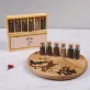 peppercorn gift set, whole clean pepper, set of 6 jars of pepper, fragrant pepper, long-lasting flavor, organic clean pepper