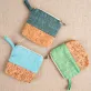 hemp cork pouch - small size, compact design, natural materials, chemical-free, minimalist design, vibrant colors