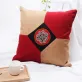 hmong brocade pillow covers, traditional hmong patterns, elaborate embroidery, soft material, natural dye colors, handcrafted product