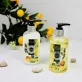 dầu gội & dầu xả sả chanh thơm mát, nguyên liệu tự nhiên, ngừa viêm da đầu, không gây ngứa, giảm gãy rụng hiệu quả, việt nam, om fountain, chus