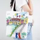Túi Tote Vẽ Tay Địa Danh, quà lưu niệm Việt Nam, quà tặng Việt Nam, chusvn, chus, hanako shop