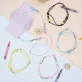 colorful mask strap, handmade face mask straps, youthful style, unique fashion accessories, dynamic style