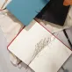 magnetic lock minimalist notebook, elegant design, unique magnetic button, high quality paper, lined paper