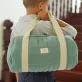 sleep-over bags, sturdy cotton fabric, lined interior, minimalist design, suitable for all genders and ages