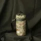 camouflage crossbody bottle holder, striped pattern, military style, compact and convenient design, gift for men