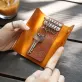 ví móc khóa da dạng gập, màu sắc và chất liệu da đa dạng, phong cách cổ điển và bụi bặm, nút cài chắc chắn, thủ công, thanhsimone, chus