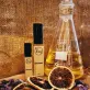 maleficent perfume, handmade perfume, domestic product, distinctive scent, warm wood tone, enchanting, captivating fragrance