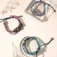 vòng boho hạt gốm sứ nhiều lớp, thủ công chắc chắn, phong cách độc đáo, cảm giác thoải mái khi đeo, quà tặng độc đáo, handmade, i love handmade, chus