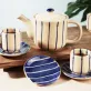 bộ ấm trà gốm sứ n.y avenue, tu hú ceramics, chus