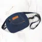 dark blue denim box bag from old jeans, minimalist style, bold blackish blue color tone, suitable for various styles
