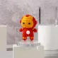 handmade crochet iron man, iron man wool, iron man keychain in wool, iron man marvel knitted in wool, iron man woolen toy