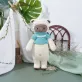crochet stuffed chubby poppy sheep, safe toy, handmade knitted plush toys, knitted stuffed animals, gift for kids