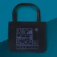 túi tote linen thiết kế độc quyền, thiết kế trẻ trung, đường may chắc chắn, hoạ tiết độc quyền, chất liệu vải bền bỉ