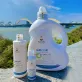 peppermint scented fuwa enzyme liquid laundry detergent, antibacterial and odor-reducing, extracted from fruit peel, removes tough stains