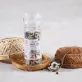 premium pepper salt with grinder, black pepper salt from quang nam, salt without additives, dipping salt for seafood