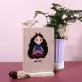 sổ tay giấy dó bắp cải tím, hoạ tiết dễ thương, giấy dó truyền thống, 100 trang, đáp ứng nhu cầu ghi chép lâu dài