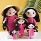 hana in ao dai crochet doll, handcrafted crocheted doll representing vietnamese girls, meaningful souvenir gift