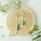 double joy earrings, summer calling collection, premium rust-resistant material, suitable for various face shapes, elegant jewelry