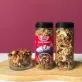 granola super berries happi oha, vị ngọt chua tự nhiên, ngũ cốc không đường, hạt ngũ cốc yến mạch, đồ ăn eat clean