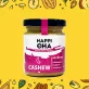 cashew butter - bơ hạt điều mịn 100g happi oha, bơ hạt điều tự nhiên, bơ điều mịn, bơ hạt điều hữu cơ, bơ hạt điều thuần chay