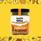 almond butter (smooth) - 100g happi oha almond butter, nutritious nut butter, sugar-free diet butter, great with bread