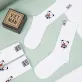 vớ/tất pandaberry cổ cao, vớ trắng cao cổ, vớ dày dặn êm chân, tất giữ ấm bàn chân, vớ trắng in hình