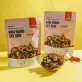 garlic chili shiitake mushroom crisp, vegetarian mushroom snack, good for health, crispy shiitake mushrooms, dried mushrooms for hotpot
