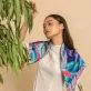 turtle - patterns of the ocean silk scarf, designed silk scarf, soft silk neck scarf, sailor silk scarf, silk waist scarf, headscarf