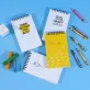 mini notebook, simple cover design, good ink adhesion, avoid ink smudging when writing, compact size, suitable for taking notes