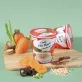 cháo yến mạch ly, bữa ăn tiện lợi, cháo cho người ăn chay, món ăn tốt sức khỏe, cháo đóng hộp, món ăn dinh dưỡng