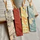 thẻ đánh dấu sách thủ công từ thuỷ ấn hoạ, chất liệu bìa cứng chất lượng cao, nghệ thuật thuỷ ấn hoạ ấn tượng, hoa văn cẩm thạch bắt mắt