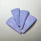 flower fabric triangle hair clip, bright floral fabric patterns, suitable for all occasions, delicate accent, charming hair accessory