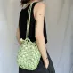 túi đan len solaris, chất liệu sợi airy, mềm nhẹ, bền chắc, quai dài, màu pastel ngọt ngào, form túi rộng, đeo được nhiều kiểu