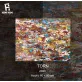 torn, tranh nghệ thuật trừu tượng vẽ tay, nét cọ mạnh mẽ và gãy đứt, màu sắc đa dạng, điểm nhấn thú vị cho không gian nghệ thuật
