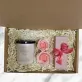Scented candle gift box, relaxation gift set, self-care gift, aromatherapy candle, soy wax candle, essential oils, lavender candle, stress relief gift, gift for men, gift for women, spa gift set, birthday gift, holiday gift, meditation candle, sleep aid,