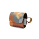 airpod case summer/honor by em - emotion, pu leather material, uv printed pattern that won't peel off, unique fashion accessory