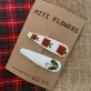kẹp tóc linen thêu tay hộp quà, bst “special christmas”, phong cách giáng sinh, hình thêu đáng yêu, quà noel cho người thân và bạn bè