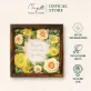 The Warm Love Handmade Paper Flower Painting, Maypaperflower - Chus