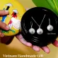 Bộ Trang Sức Bạc Nón Lá, Tuyệt Tác Hội Tụ Tinh Hoa Văn Hóa Việt, Bộ Trang Sức Sang Trọng, Quà Tặng Trang Sức Việt, Quà Tặng Cho Người Nước Ngoài